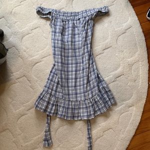 Urban outfitters off the shoulder dress